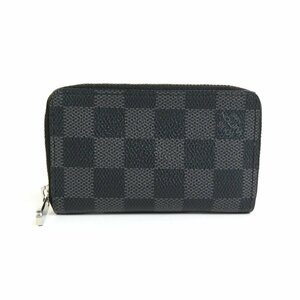 ルイ ヴィトン LOUIS VUITTON コインケース ダミエグラフィット ジッピーコインパース ダミエグラフィットキャンバス ダークグレー e57811f