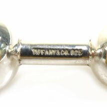 ティファニー TIFFANY&Co. カフス バーベル カフス シルバー925 シルバー h30066i_画像4