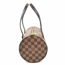 ルイ ヴィトン LOUIS VUITTON ハンドバッグ ダミエ パピヨン ダミエキャンバス ブラウン e57917a_画像3