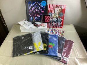 ◇FN113 奥田民生 ユニコーン グッズ まとめ DVD、2009ツアーパンフレット、Ｔシャツ、CD 等◇T