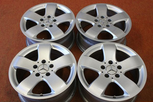 ☆ メルセデスベンツ純正 ☆ 16×7.5J +42 PCD112/5H 4本 BENZ Eクラス W211