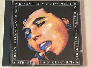 [80's POPS] BRYAN FERRY / ROXY MUSIC - STREET LIFE P40P20043 国内初版 税表記なし4000円盤 日本盤 廃盤 レア盤