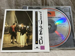 INTRODUCING THE STYLE COUNCIL 西独盤 WEST GERMANY盤 蒸着仕様