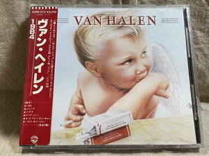 VAN HALEN - 1984 32XD-313 シール帯 日本盤 税表記なし3200円盤 廃盤 レア盤