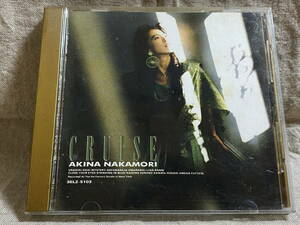 中森明菜 「CRUISE」 36L2-5103 高音質 24K蒸着ゴールドCD 完全限定盤 チラシ付 廃盤 レア盤