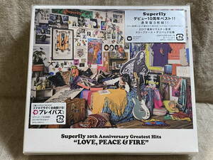 Superfly 「LOVE, PEACE & FIRE」 10th Anniversary Greatest Hits 3CD