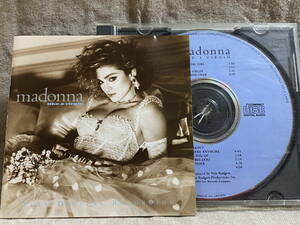 MADONNA - LIKE A VIRGIN 日本製の輸入盤 JAPAN EXPORT レア盤