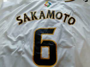 WBC 2013 坂本勇人 6 応援 ユニフォーム F ホワイト 日本代表 JAPAN デッドストック 新品 難あり