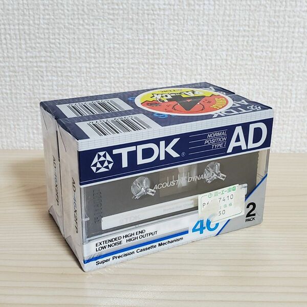 【希少 未開封】TDK AD46 カセットテープ 4本セット