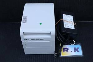 E6574(RK) Y [ operation verification settled ] NEC PR-T300S2DCL feeling . printer MultiCoder 300S