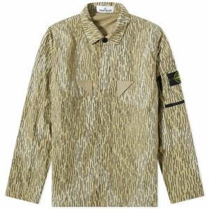 【良品】【クリーニング済】STONE ISLAND ストーンアイランド REFLECTIVE RAIN CAMO OVERSHIRT ジャケット 7515112E2 メンズ Lサイズ