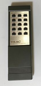 【動作品】ティアック TEAC カセットデッキ V-6030S V-8030S用リモコン RC−557 オーディオリモコン 希少 レア _