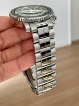 SEIKO 7T62-0EB0 クロノグラフ クォーツ 腕時計 デイト パイロット_画像3