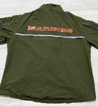 沖縄米軍実物 海兵隊 USMC トレーニングジャケット MEDIUM-REGULAR ランニングジャケット OKINAWA 古着 米軍放出品 ストリート ミリタリー_画像5