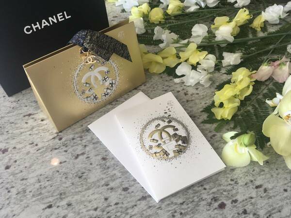 ★CHANEL★コスメパッケージショッパー箱（３）★ギフトラッピング・リング付き★送料込み