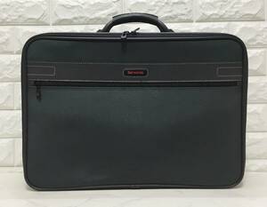 no19667 Samsonite USA Samsonite leather nylon travel business attache case suitcase bag 