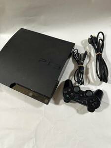 ★PS3★本体★CECH-2500B★ブラック★320GB★SONY★初期化/動作確認済み★コントローラー不具合あり