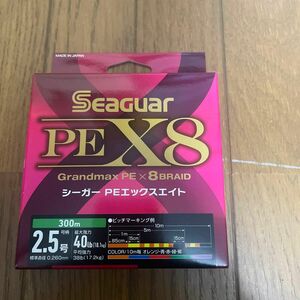 シーガー PE x8 2.5 300