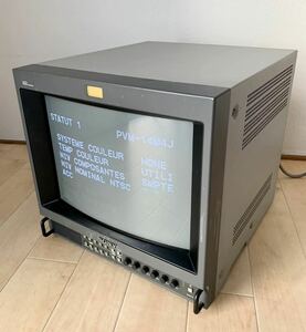 （1617M）業務用　カラーモニター　SONY PVM-14M4J HR Trinitron 14インチ カラーモニター