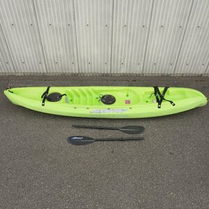 引取限定◆Ocean Kayak Scrambler オーシャンカヤック スクランブラー キャノン パドル付き◆広島県福山市 [K4369]