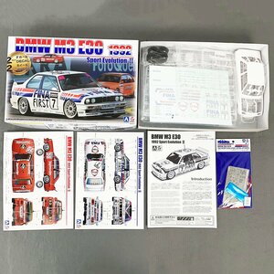 未組立 アオシマ 1/24 BMW M3 E30 スポーツエボリューション '92 ドイツ仕様 1992 BEEMAXシリーズ No.24 別売りパーツ付属［F6123］