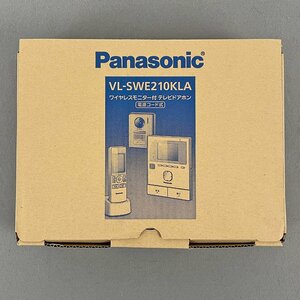 未使用品 Panasonic パナソニック VL-SWE210KLA ワイヤレスモニター付きテレビドアホン 子機付き 電源コード式 [B2253]