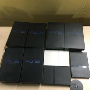 ◎◎PS2 本体 9台 まとめ セット PlayStation2 薄型 SCPH-10000 SCPH-30000 SCPH-70000 他　【24/0104/01