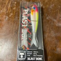 新品未開封　ジャッカル　BLAST BONE ブラストボーンSF PHチャートシャッド　190mm 50.5g _画像1