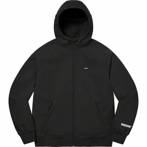 M ★新品★ Supreme 22FW WINDSTOPPER Zip Up Hooded Sweatshirt ウィンドストッパー ジップアップ パーカー Black ブラック 黒