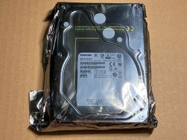 東芝 3.5インチ HDD MG03SCA400 4TB SAS2.0