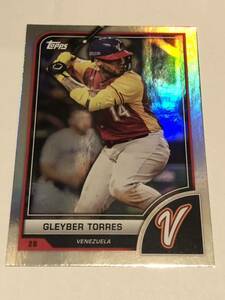2023 Topps World Baseball Classic Gleyber Torres #62 グレイバー・トーレス WBC