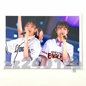 《乃木坂46》公式グッズ 生写真 1枚 真夏の全国ツアー2023 choose 限定品 ライブ 久保史緒里 向井葉月　ベースボールシャツ