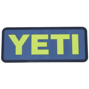 イエティ ロゴ ステッカー YETI LOGO STICKER A シール デカール クーラー タンブラー アウトドア チューン デコ カスタム ネコポス 新品