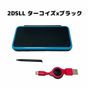 Newニンテンドー2DSLL 任天堂 ニンテンドー ターコイズ 2DS 初期化済