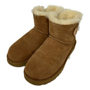 ◆◆ UGG アグ BAILEY BUTTON MINI　ブーツ　26cm 1016422 CHE やや傷や汚れあり