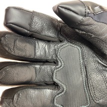 ωω DAINESE ダイネーゼ ウィンター小物 スキーグローブ メンズ SIZE M ブラック×スカイブルー 傷や汚れあり_画像8