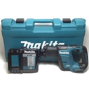 ΘΘ MAKITA マキタ レシプロソー 18v 充電器・ケース付 JR188D グリーン 目立った傷や汚れなし