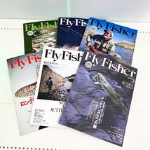 ★★ Fly Fisher フライフィッシャー　釣り雑誌 2010.2011年　＃192～215（抜け無し）　24冊 やや傷や汚れあり_画像5