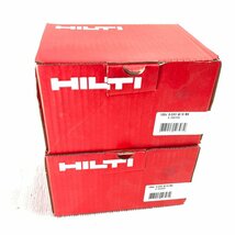 ＊＊ Hilti ヒルティ シーリングハンガー X-EHS W10 MX 100個入り　2箱セット #386468 未使用に近い_画像2