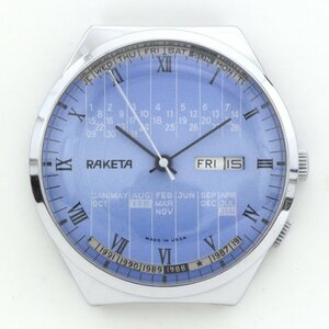 $$ RAKETA ラケタ 手巻き 腕時計《ジャンク品》 全体的に状態が悪い