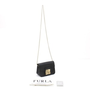 $$ FURLA フルラ ショルダーバッグ 265332/G6400/B5 ブラック やや傷や汚れあり