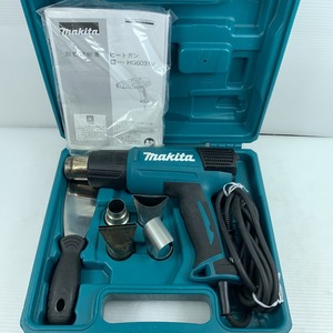 κκ MAKITA マキタ ヒートガン 付属品完備 コード式 100v HG6031V ブルー やや傷や汚れあり