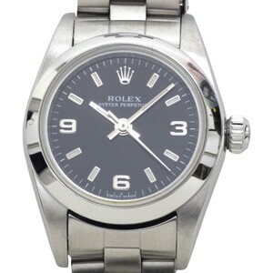 $$ ROLEX Rolex Perpetual lady's self-winding watch wristwatch 76080 a little scratch . dirt equipped 
