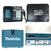 ## MAKITA マキタ 充電式4モードインパクトドライバ 18V 6.0Ah TP141DRGX 充電器・充電池2個・ケース付 未使用に近い_画像10