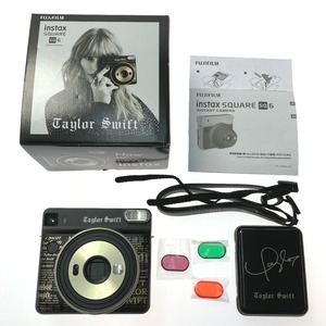☆☆ FUJIFILM フジフィルム instax SQUARE SQ 6 「チェキ」Taylor Swift インスタントカメラ 箱付き やや傷や汚れあり
