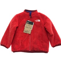 □□ THE NORTH FACE ザノースフェイス ベビーリバーシブルコージージャケット 90cm NYB82244 ラピスブルー 目立った傷や汚れなし_画像2