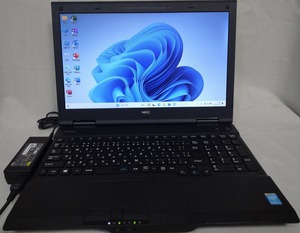 （学習やオフィス環境を快適に）NEC VersaPro VK27MX-N,core i5-4310M 2.70Ghz,SSD256G,Ram6G,Win11 pro 23H2,MS office 2021 pro (中古)