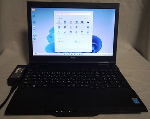 （学習orオフィスに最適）NEC VersaPro VK27MX-N(PC-VK27MXZEN) core i5-4310M SSD256G Mem4G Windows11 23H2 (中古)