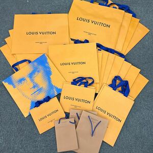  【紙袋のみ】LOUIS VUITTON ルイヴィトン ショッパー紙袋 手提げ袋 大 中 小 8種類計31枚まとめセット 240111 ◎インボイス対応可◎