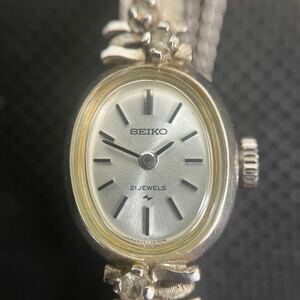 【稼動品】SEIKO セイコー 手巻き 21JEWELS 11-7480 レディース 腕時計 時計 240119 ◎インボイス対応可◎